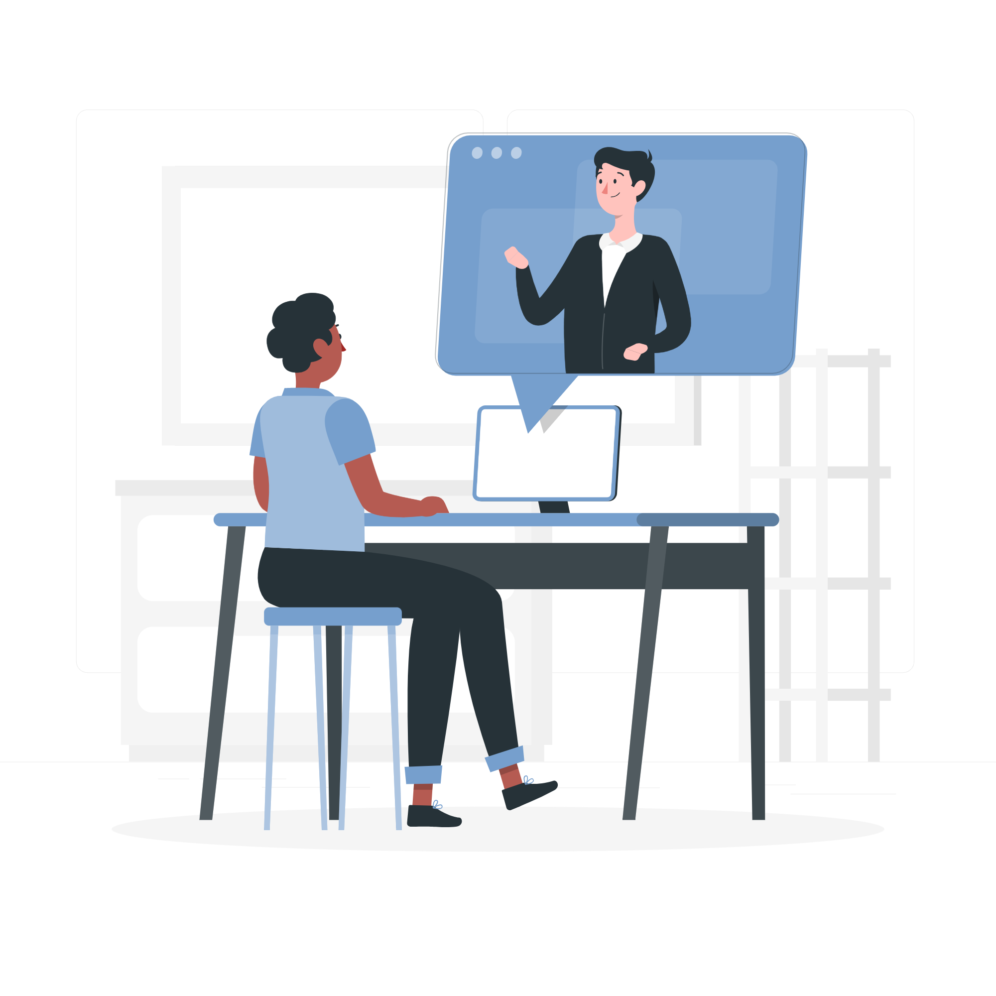 Progress Tracking Illustration